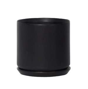 Black Oslo Planter Large