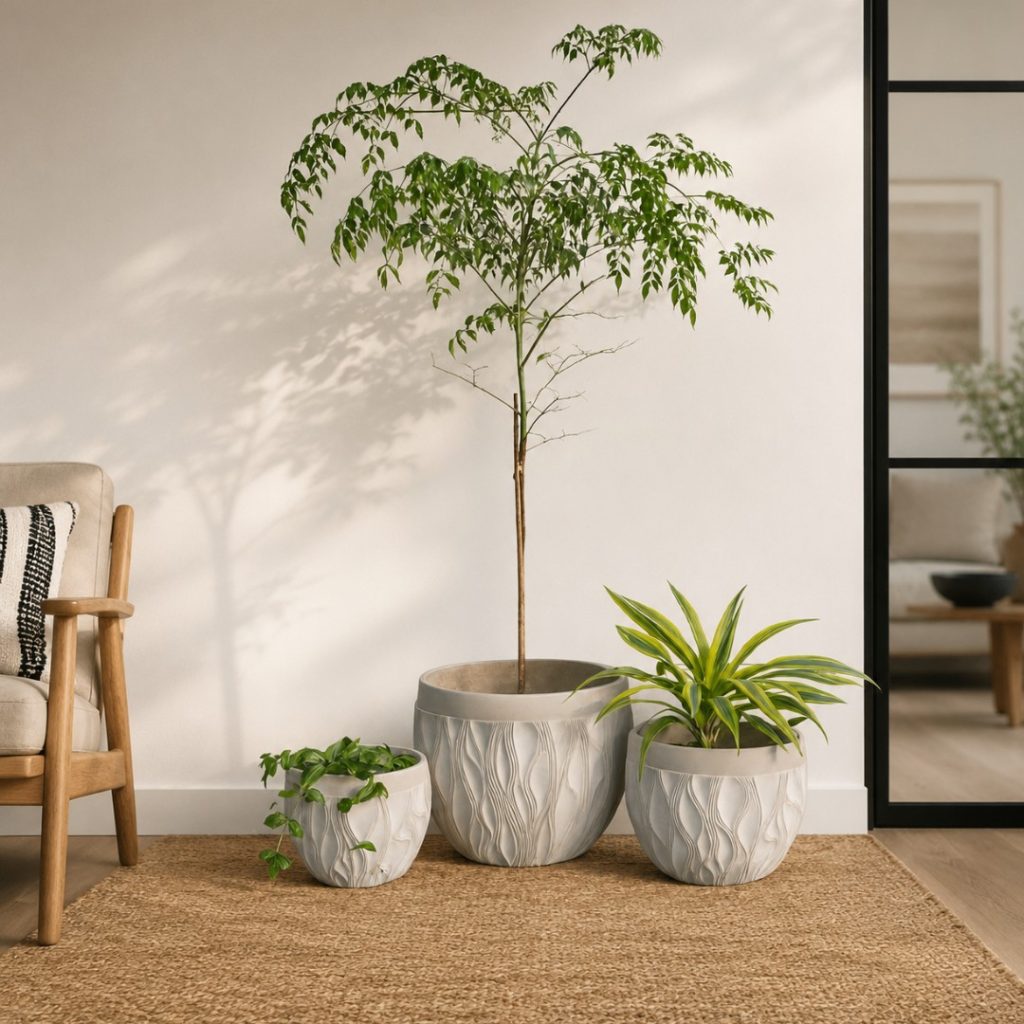Radermachera Sinica (China Doll Tree) in Sombrero Planter